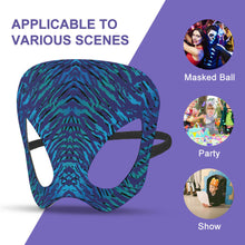 Cargar imagen en el visor de la galería, Máscara de Halloween con Diseño Personalizado Personalizada de Tus Nombres o Imágenes
