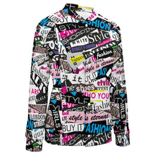 Cargar imagen en el visor de la galería, Uniforme de Béisbol Holgado Chaqueta de Deporte para Mujer NZ2205053 Personalizado con impresión completa de una imagen con Foto Logo Patrón Texto
