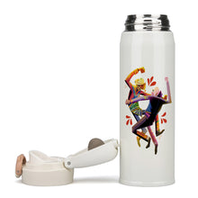 Cargar imagen en el visor de la galería, Taza botella Termo de Acero Inoxidable 350ml con Impresión UV de JJ0520014 Personalizado Personalizada con Foto, Texto o Logo
