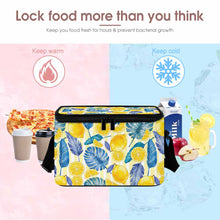 Cargar imagen en el visor de la galería, Bolsa Térmica para Hielo Alimentos Fríos o Calientes / Bolsa de Almuerzo Plegable Reutilizable para Picnic JJ0522216 Personalizada Impresion Completa de Una Imagen con Foto Logo Patrón Texto
