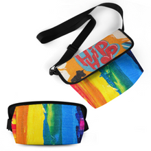 Cargar imagen en el visor de la galería, Bolsa de Bandolera de Grande Capacidad para Jóvenes Estudiantes Unisex XB0614004 Personalizada Impresión Completa de Múltiples Imágenes con Foto Logo Patrón Texto
