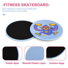 Cargar imagen en el visor de la galería, Discos deslizantes con núcleo – discos de ejercicio de doble cara Core Sliders Dual Sided Azul YD2301002 Personalizado con Foto, Texto o Logo
