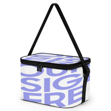 Cargar imagen en el visor de la galería, Bolsa Térmica para Hielo Alimentos Fríos o Calientes / Bolsa de Almuerzo Plegable Reutilizable para Picnic JJ0522216 Personalizada Impresion Completa de Una Imagen con Foto Logo Patrón Texto
