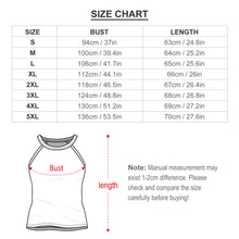 Cargar imagen en el visor de la galería, Chaleco Camiseta sin mangas de tirante escote redondo para mujer YK Personalidado con estampado de múltiples imágenes con Foto Logo Patrón Texto
