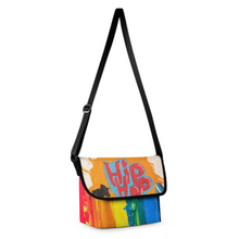 Cargar imagen en el visor de la galería, Bolsa de Bandolera de Grande Capacidad para Jóvenes Estudiantes Unisex XB0614004 Personalizada Impresión Completa de Múltiples Imágenes con Foto Logo Patrón Texto
