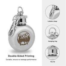 Cargar imagen en el visor de la galería, Petaca Pequeña de Alcohol (Impresión UV) con Diseño Personalizado Personalizada de Tus Fotos o Nombres
