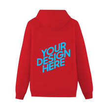 Cargar imagen en el visor de la galería, Sudadera sin Bolsillo con Capucha de Algodón para hombre FS0816019 Personalizada con Impresión Trasera con Foto Logo Patrón Texto
