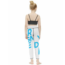 Cargar imagen en el visor de la galería, Pantalones Largos de Yoga Leggings Mallas de Ejercicio Deportes para Niños Niñas Chicas NT09 Personalizados con Impresión Completa con Foto Logo Patrón Texto
