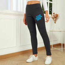 Cargar imagen en el visor de la galería, Pantalones de Terciopelo de Cordero para Mujer Pantalones de Invierno de Talla Grande y de Terciopelo para Mujer Modelos de Otoño e Invierno y Pantalones Cálidos y Gruesos de Cintura Alta NZ2205079 Personalizado Personalizada con Foto, Texto o Logo
