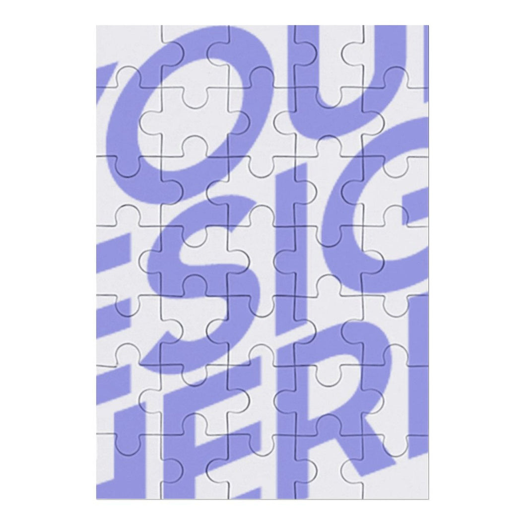 Puzzle Rompecabezas Versión Vertical de Madera Reutilizable para Niños Adolescentes Adultos GY0907012 Personalizado con impresión completa con Foto Texto Patrón