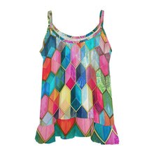 Cargar imagen en el visor de la galería, Camiseta sin Mangas para Mujer Cuello Redondo Tank Tops con Diseño NK Personalizada con Foto Texto o Logo con Múltiple Imágen
