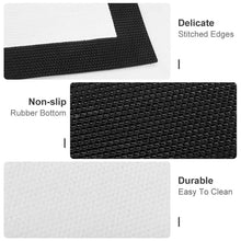 Cargar imagen en el visor de la galería, Alfombra de Tela sin Tejida de Goma Negra con Diseño Personalizada JJ0506002 con Tu Texto Foto Patrón
