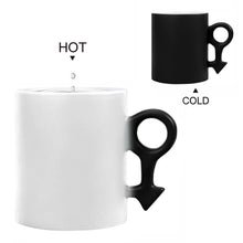 Cargar imagen en el visor de la galería, JJ0520021 Mug de Color para Pareja con Impresión Térmica de Diseño Personalizado con Tus Fotos o Nombres Online
