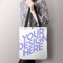 Cargar imagen en el visor de la galería, Bolsa Boutique de moda Versión Vertical para mujer XB0601022 Personalizada con Foto Logo Patrón Texto
