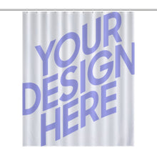 Cargar imagen en el visor de la galería, Cortina de Ducha / Cortina de baño de Poliéster Personalizada con impresión completa con Foto Logo Patrón Texto
