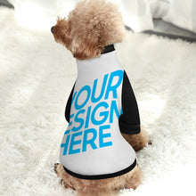 Cargar imagen en el visor de la galería, Ropa para Mascotas de Terciopelo sin Capucha con Diseño Personalizado de Tu Texto o Foto
