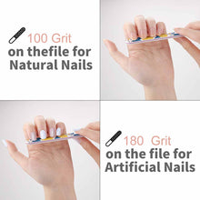 Cargar imagen en el visor de la galería, Lima de Uñas Profesional 5 Piezas de Paquete Herramientas de Manicura de Placa de Esmeril JJ0529018 Personalizada Impresion Completa de Una Imagen con Foto Logotipo Patrón Texto
