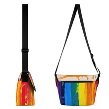 Cargar imagen en el visor de la galería, Bolsa de Bandolera de Grande Capacidad para Jóvenes Estudiantes Unisex XB0614004 Personalizada Impresión Completa de Múltiples Imágenes con Foto Logo Patrón Texto
