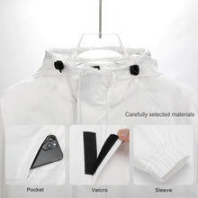Cargar imagen en el visor de la galería, Chaqueta con Capucha Velcro de Deporte Multifuncional de Primavera Otoño Invierno para hombre A541 Personalizada con Impresión Completa de múltiples imágenes con Foto Logo Patrón Texto
