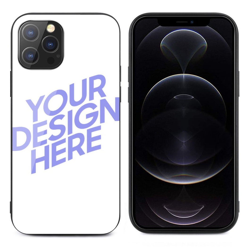 Funda de Teléfono de Vidrio de Serie Apple 12 Carcasa de Móvil para iPhone 12 Mini / iPhone 12 / iPhone 12 Pro / iPhone 12 Pro Max 3C0705081 Personalizada Impresion Completa de Una Imagen con Foto Logo Patrón Texto