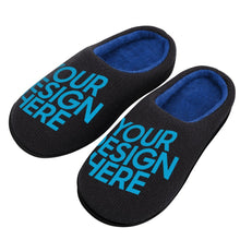 Cargar imagen en el visor de la galería, Pantuflas de Algodón Avanzado para Mujer con Diseño Personalizado Personalizada de Tus Imágenes o Nombres

