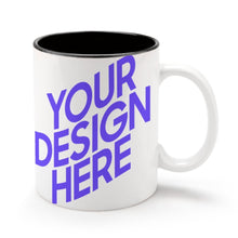 Cargar imagen en el visor de la galería, JJ0504001 Mug de Colores Cerámico con Impresión de Diseño Personalizado con Tu Texto o Foto
