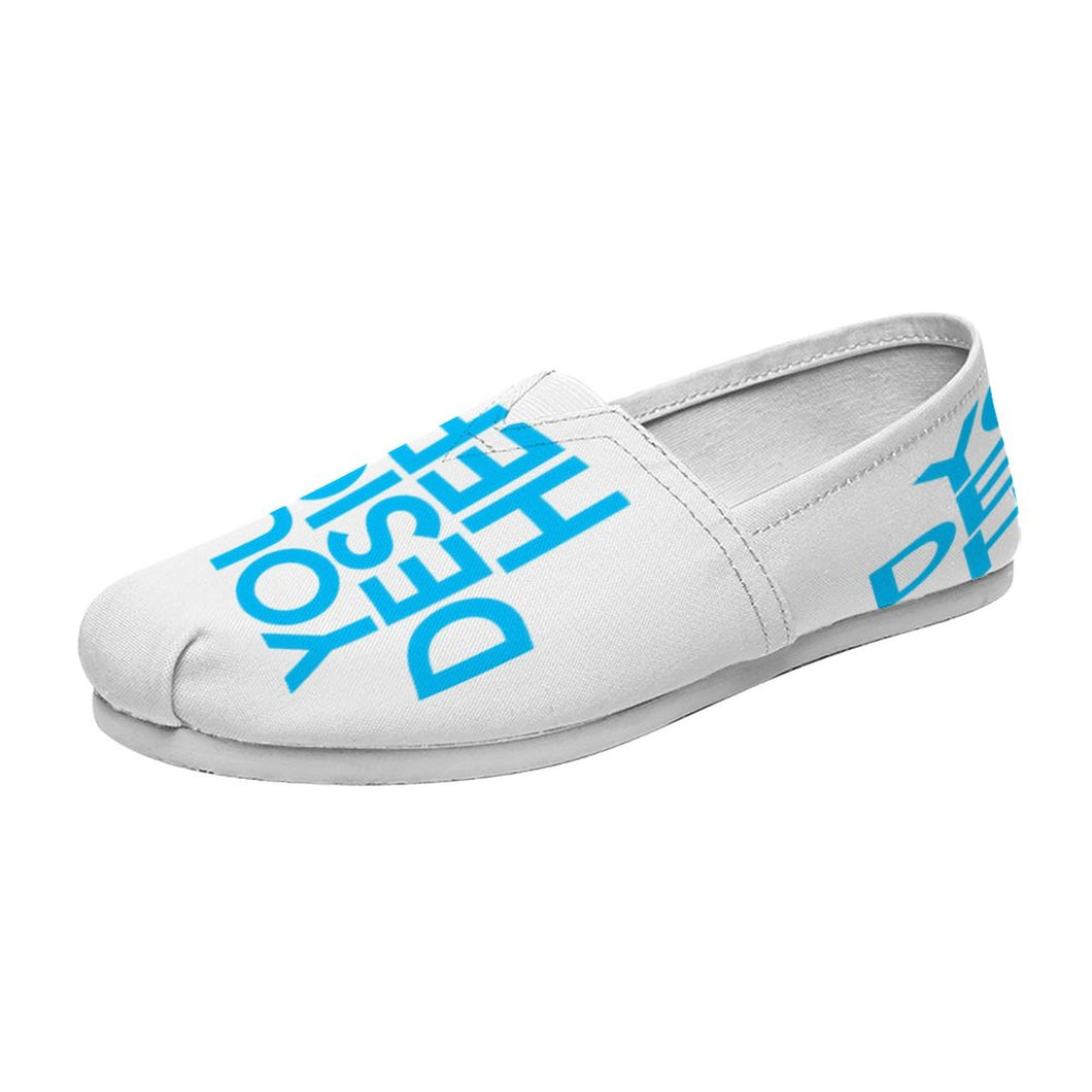 TOMS Zapatilla de Lona para Mujeres con Misomo Diseño Personalizado Personalizada de Ambos Zapatillas con Tu Imagen o Texto