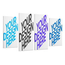 Cargar imagen en el visor de la galería, Póster Cuadro Imagen Lienzo Pintura Colgante de 4 Paneles Diseño de Múltiples Imágenes (Combinación Vertical) Cuadro de lienzo Pintura de 4 partes GY0903229 Personalizado Personalizada con Foto, Texto o Logo
