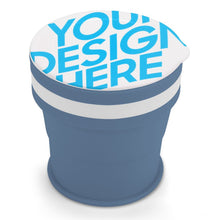 Cargar imagen en el visor de la galería, Taza Botella de agua plegable de silicona para niños  JJ0520063 Personalizado Personalizada con Foto, Texto o Logo
