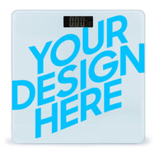 Cargar imagen en el visor de la galería, Escala de Peso con Impresión UV de Vidrio de Diseño Personalizado con Tus Textos o Fotos Online
