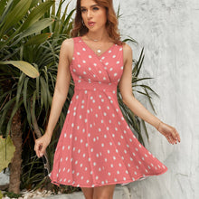 Cargar imagen en el visor de la galería, Vestido sin Mangas Cintura Alta Sexy para Mujer NZ022 Personalizado con Impresión Completa de una imagen con Foto Logo Patrón Texto
