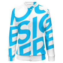 Cargar imagen en el visor de la galería, Uniforme de Béisbol Holgado Chaqueta de Deporte para Mujer NZ2205053 Personalizado con impresión completa de una imagen con Foto Logo Patrón Texto
