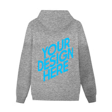 Cargar imagen en el visor de la galería, Sudadera Suelta de Algodón con Capucha y Bolsillo Canguro para Mujer FS0816016 Personalizada con Impresión Trasera con Foto Logo Patrón Texto
