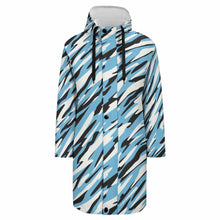 Cargar imagen en el visor de la galería, Chaqueta Cortaviento largo con capucha para hombre FS0818007 Personalizado con impresión completa de una imagen con Foto Logo Patrón Texto

