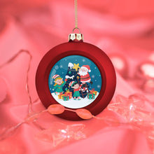 Cargar imagen en el visor de la galería, Bolas Navideñas Grandes / Bola de Navidad Personalizadas Impresion Completa de Una Imagen con Nombre Foto Logotipo Patrón Texto
