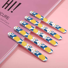 Cargar imagen en el visor de la galería, Lima de Uñas Profesional 5 Piezas de Paquete Herramientas de Manicura de Placa de Esmeril JJ0529018 Personalizada Impresion Completa de Una Imagen con Foto Logotipo Patrón Texto

