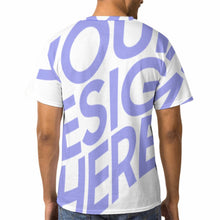 Cargar imagen en el visor de la galería, Camiseta manga corta con estampado  de moda para hombre  FS0803202 Personalizada con Impresión Completa con Foto Logo Patrón Texto
