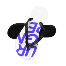 Cargar imagen en el visor de la galería, Chancletas Sandalias para Mujer y Hombre para la playa o uso casual Personalizado Personalizada con Foto, Texto o Logo
