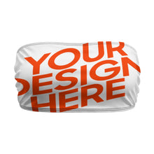 Cargar imagen en el visor de la galería, Bandeau / Top Crop Sin tirantes de Moda para mujer NZ065 Personalizado con Impresión Completa de múltiples imágenes con Foto Logo Patrón Texto
