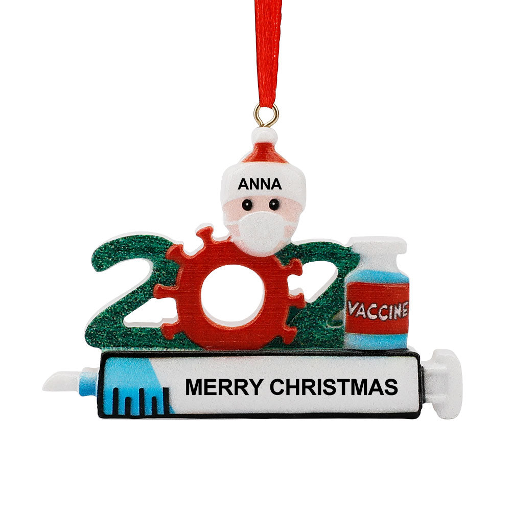 Decoración de navidad Colgante de árbol de Navidad GY0902041 Personalizada con Foto, Texto o Logo