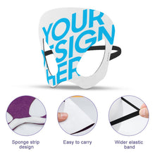 Cargar imagen en el visor de la galería, Máscara de Halloween con Diseño Personalizado Personalizada de Tus Nombres o Imágenes
