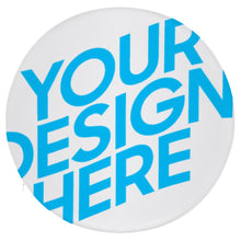 Cargar imagen en el visor de la galería, Cojín Redondo de Poliéster con Diseño Personalizado con Foto, Texto o Logo
