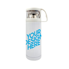 Cargar imagen en el visor de la galería, Taza Termo con Tapa de Acero Inoxidable con Impresión UV de Diseño Personalizado Personalizada con Tus Fotos o Textos
