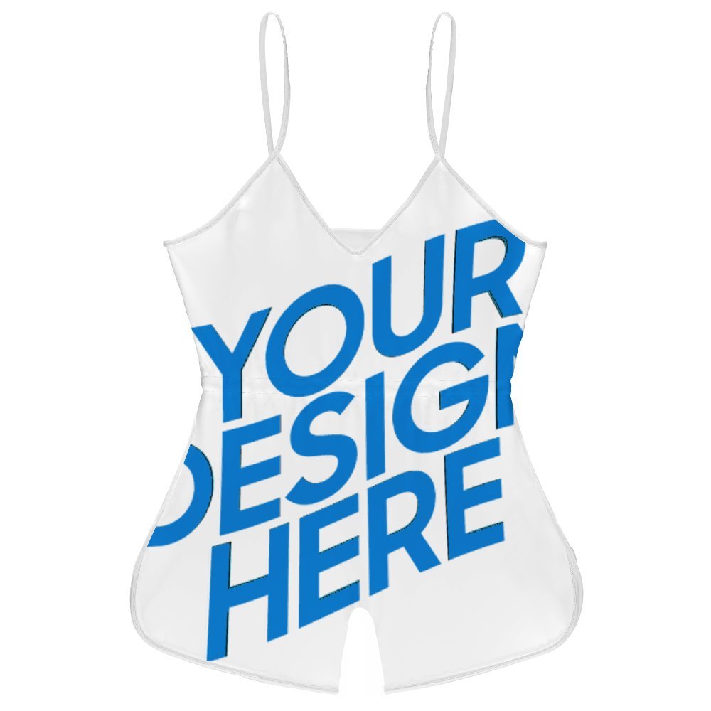 Mono camisola sexy con cuello en V para mujer LTK personalizado con patrón foto texto