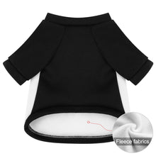 Cargar imagen en el visor de la galería, Ropa para Mascotas de Terciopelo sin Capucha con Diseño Personalizado de Tu Texto o Foto
