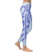 Cargar imagen en el visor de la galería, Leggings / Pantalones Largos Deportivos de Yoga para Mujer WHC003 Personalizados con Impresión Completa de Una Imagen con Foto Logo Patrón Texto
