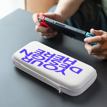 Cargar imagen en el visor de la galería, Switch Travel Case EVA Game Console Storage Bag personalizado con patrón foto texto
