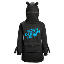 Cargar imagen en el visor de la galería, Sudadera de Rana Manga Larga con Capucha de Cremallera para mujer hombre NZ2205106 Personalizada Impresión a doble cara con Foto Logo Patrón Texto
