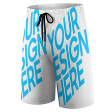 Cargar imagen en el visor de la galería, Pantalones cortos / Ropa de Playa de Moda con Estampado para Niños Adolescentes (diseño de cuatro piezas) Personalizado con Impresión Completa con Foto Logo Patrón Texto
