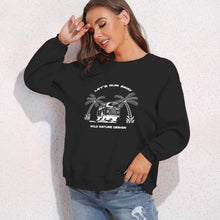 Cargar imagen en el visor de la galería, Sudadera holgada con cuello redondo y hombros caídos para mujer 100% algodón casual NZ2205148 A-071Personalizado Personalizada con Foto, Texto o Logo
